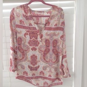 Violet + Claire flowy boho top